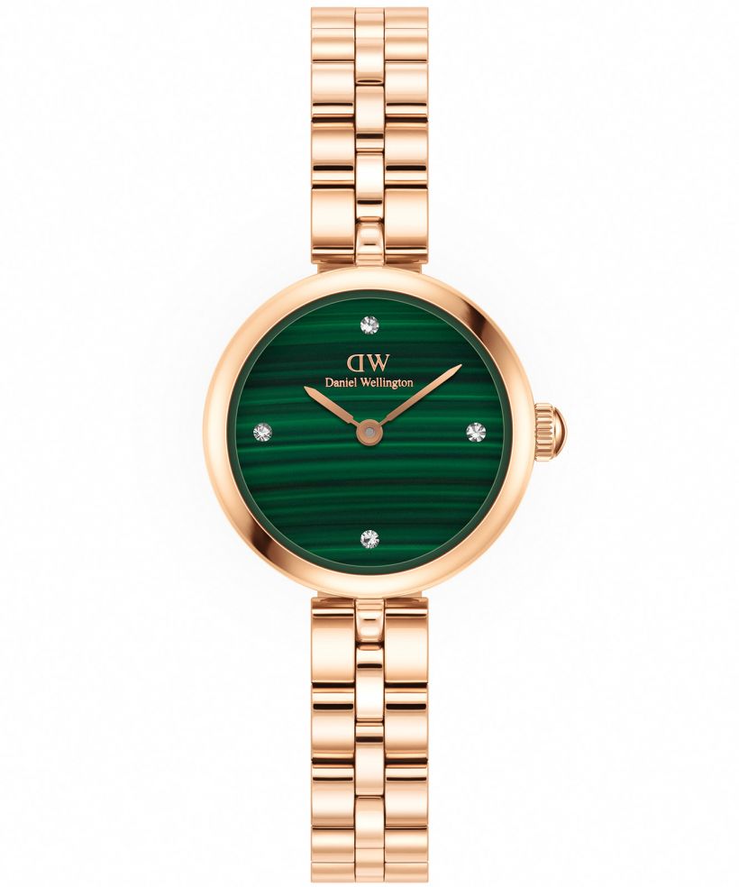 Hodinky dámske Daniel Wellington Elan Lumine Malachite Rose Gold 22