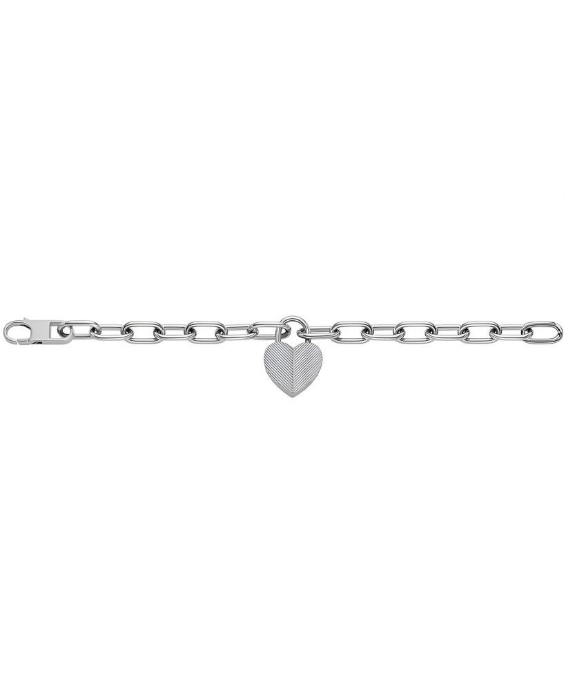 Náramok Fossil Harlow Linear Texture Heart