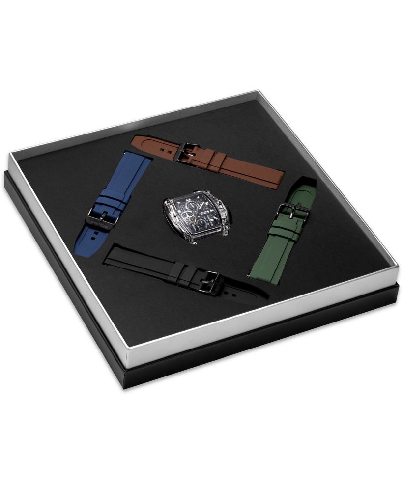 Hodinky pánske Police Clout Tank Chronograph SET
