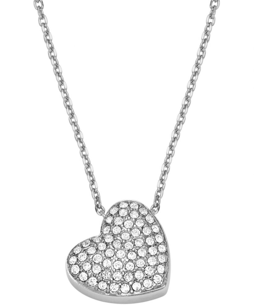 Náhrdelník Fossil Sadie Glitz Heart