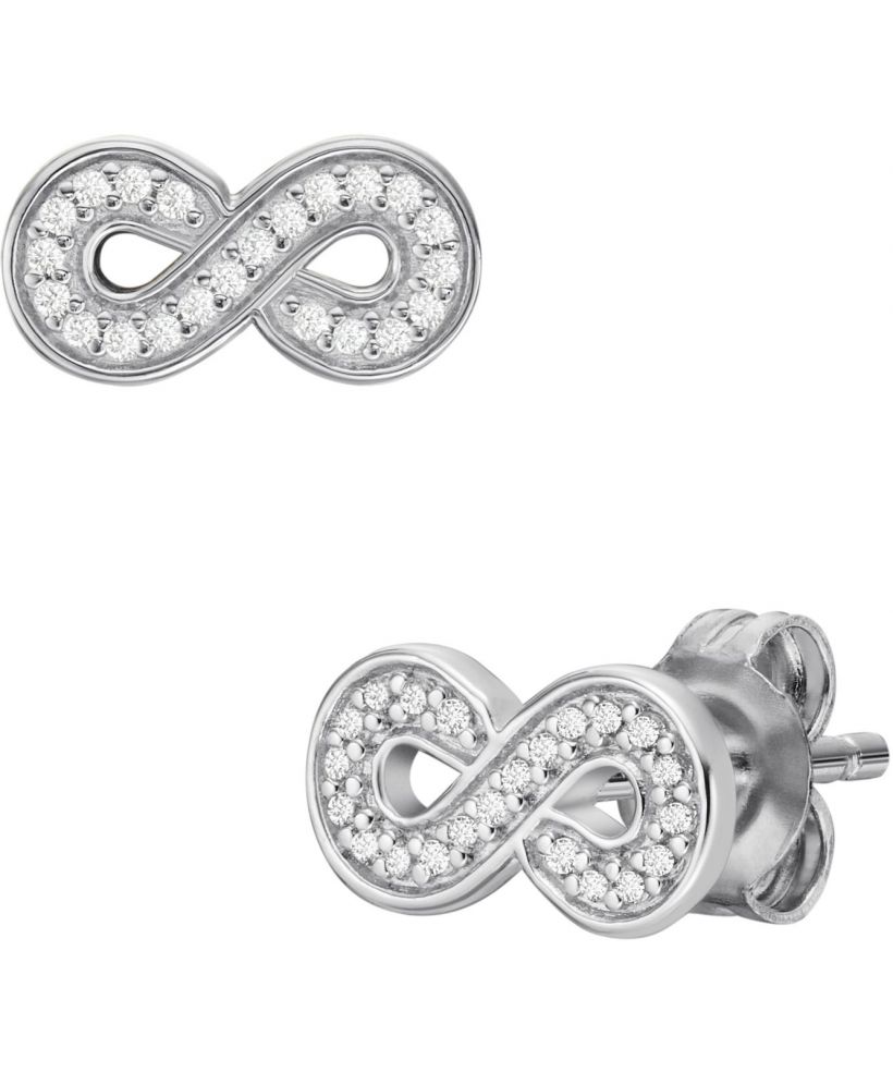 Náušnice Fossil Infinity Sterling
