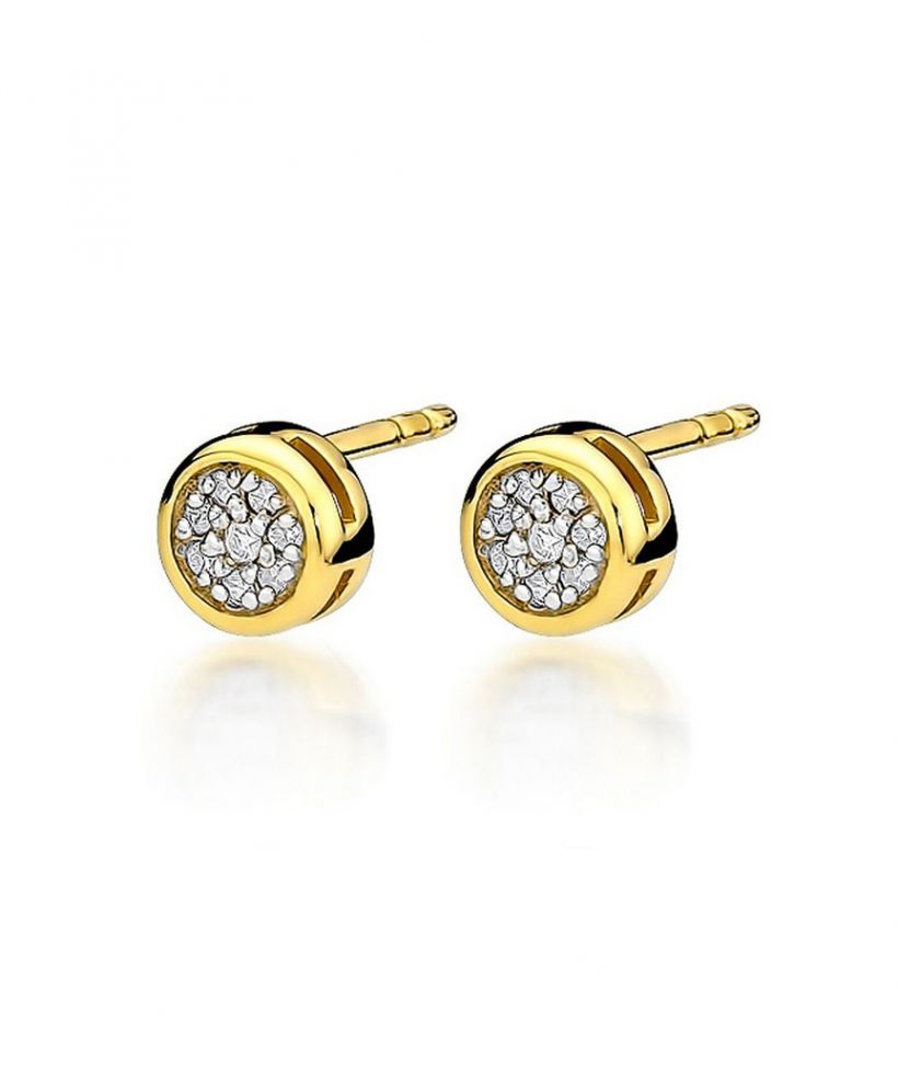 Náušnice Bonore - Zlato 585 - Diamant