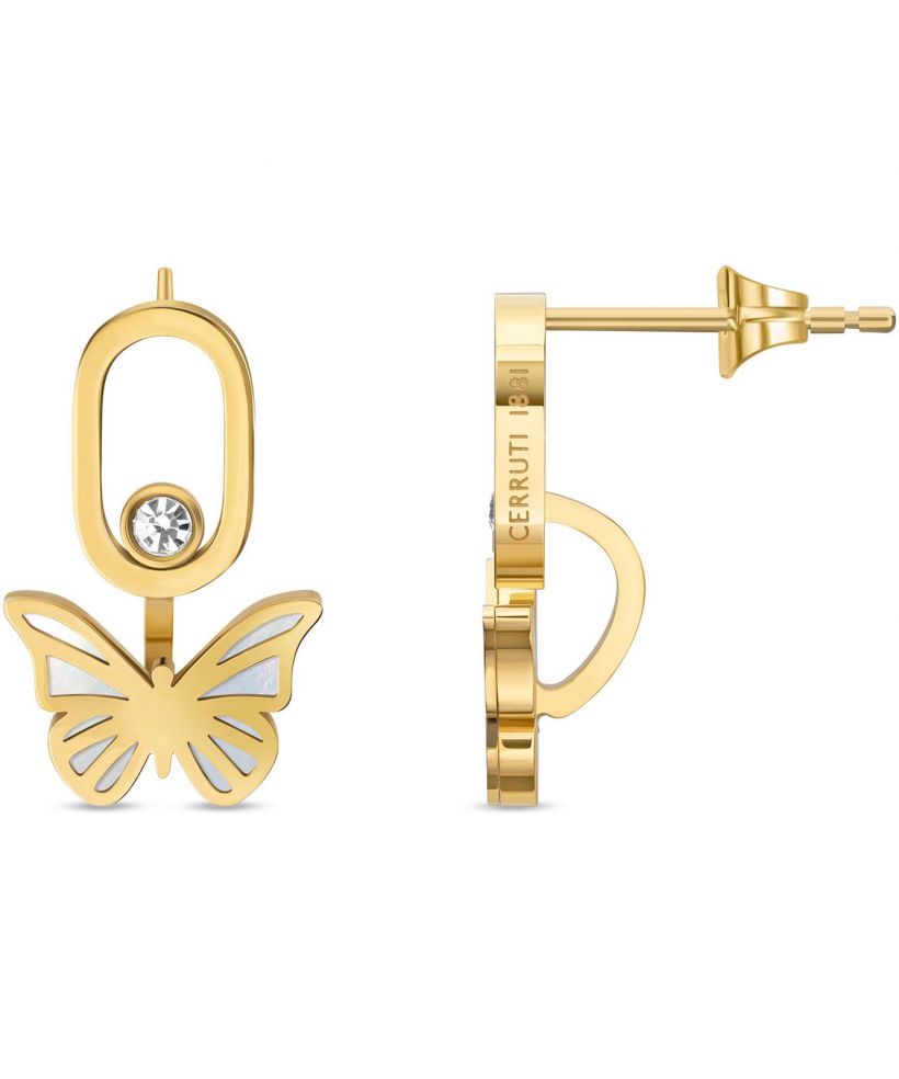 Náušnice Cerruti 1881 Luxury CRR Butterfly