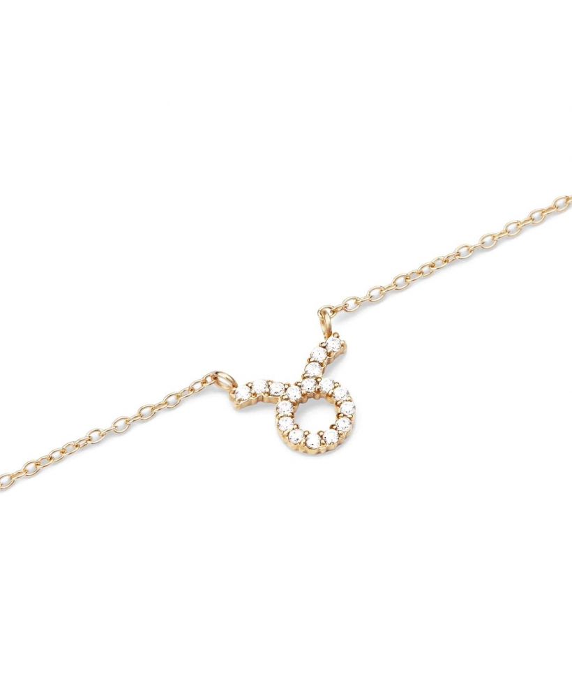 Náhrdelník Daniel Wellington Crystal Zodiac Chain Gold Taurus