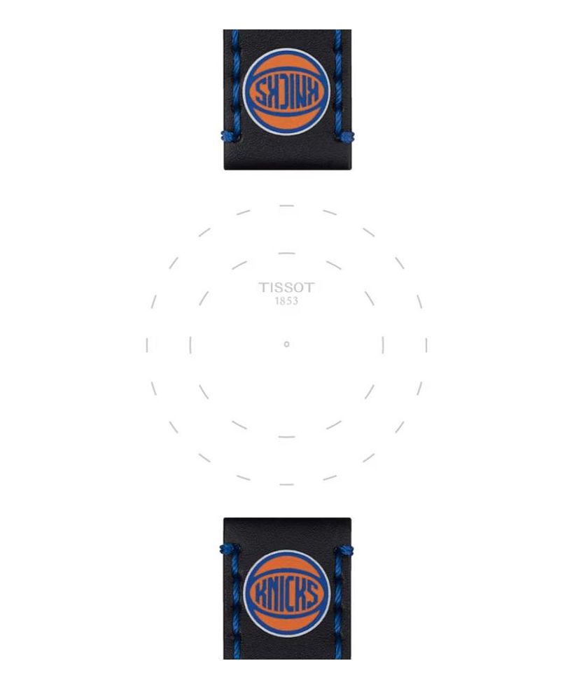 Remienek Tissot NBA Leather Strap New York Knicks Limited Edition 22 mm