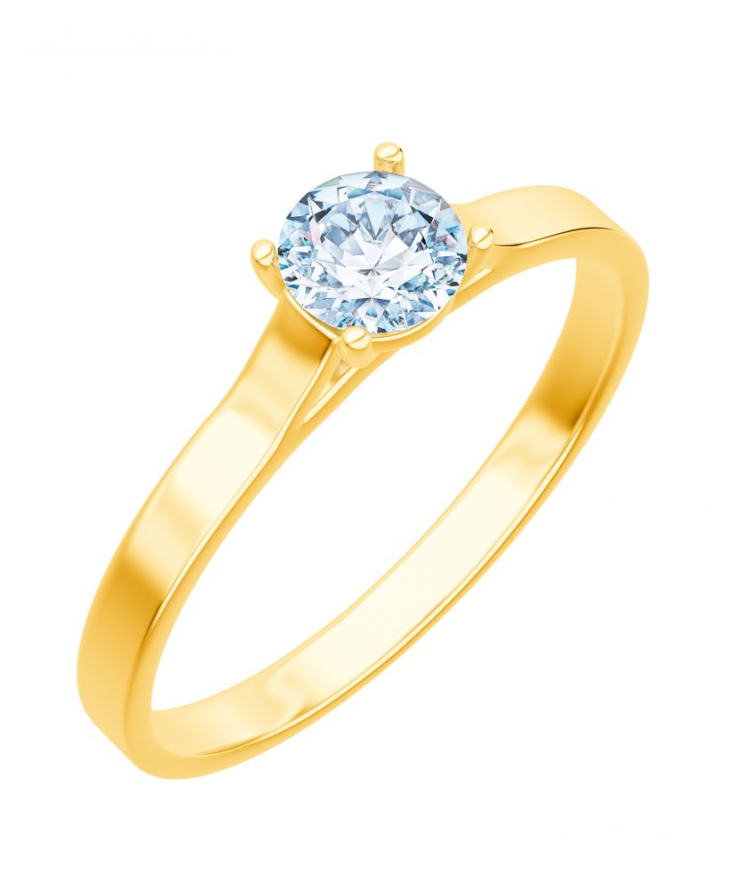 Prsteň Bonore - Zlato 585 - Diamant 1 ct