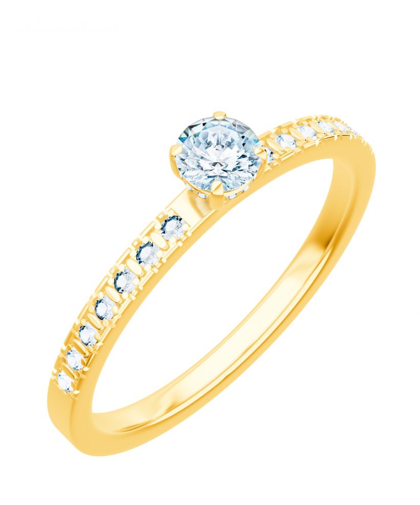 Prsteň Bonore - Zlato 585 - Diamant 0,4 ct