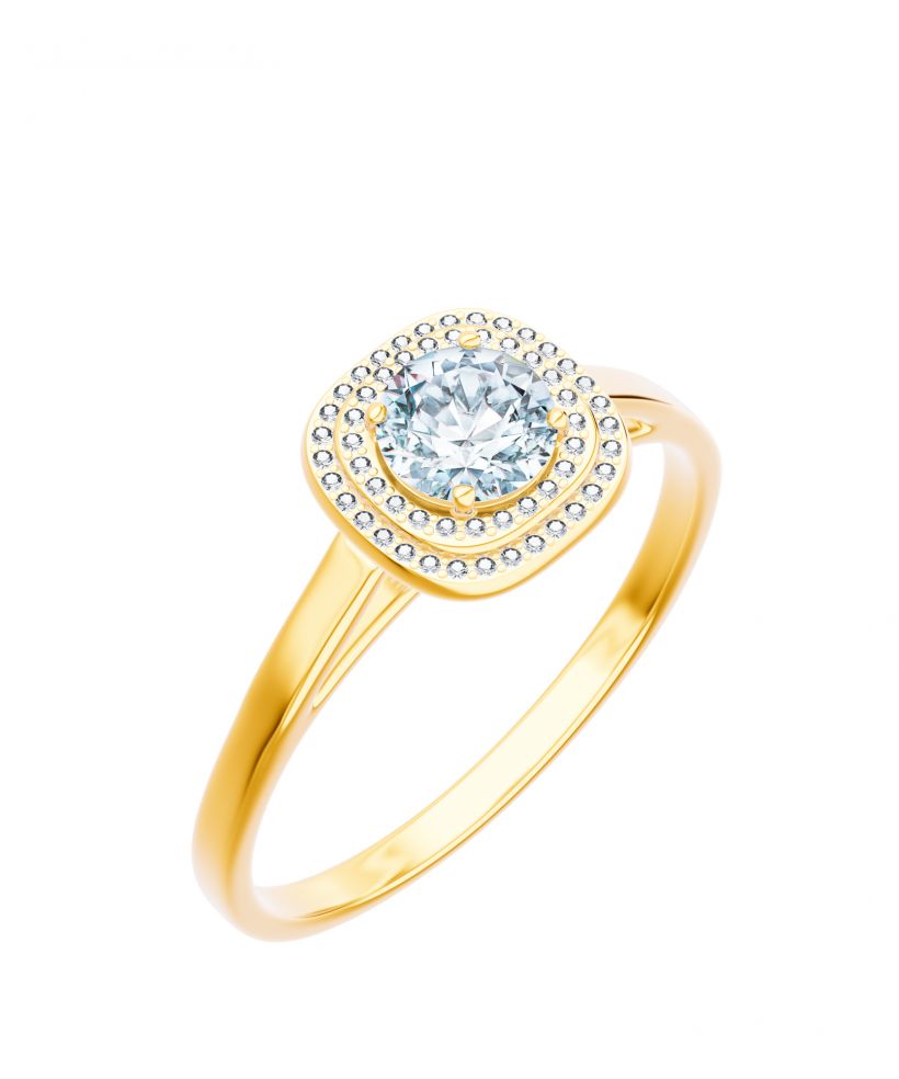 Prsteň Bonore - Zlato 585 - Diamant 1 ct