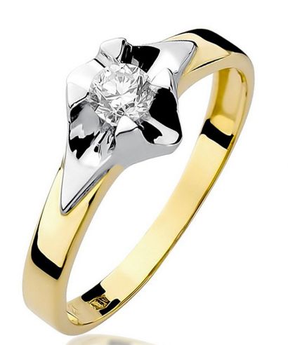 Prsteň Bonore - Zlato 585 - Diamant 0,3 ct