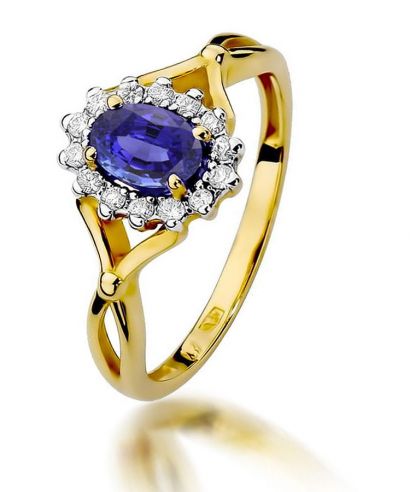 Prsteň Bonore - Zlato 585 - Tanzanit 0,4 ct