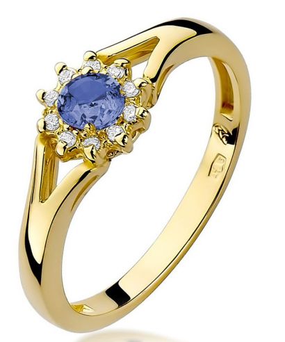 Prsteň Bonore - Zlato 585 - Tanzanit 0,15 ct