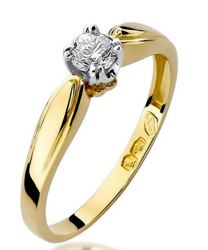 Prsteň Bonore - Zlato 585 - Diamant 0,24 ct