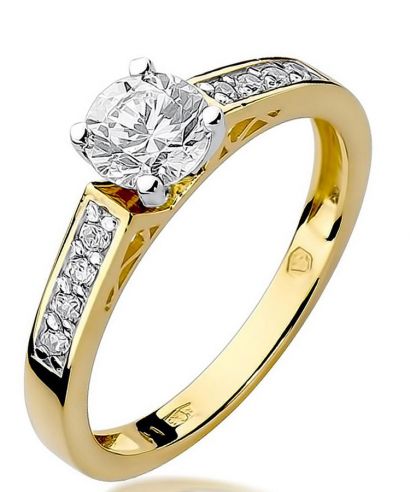 Prsteň Bonore - Zlato 585 - Diamant 0,3 ct