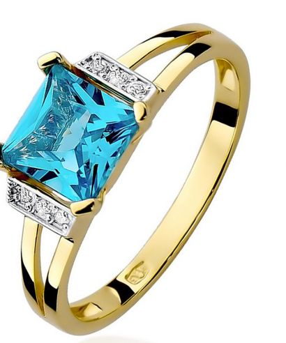 Prsteň Bonore - Zlato 585 - Topaz 1,4 ct
