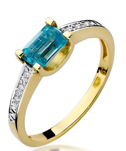 Prsteň Bonore - Zlato 585 - Topaz 0,65 ct