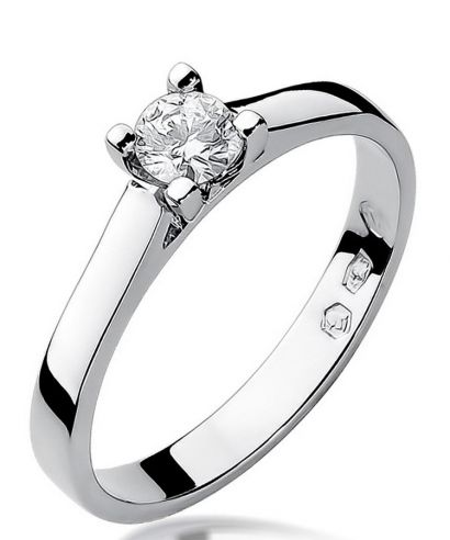 Prsteň Bonore - Biele Zlato 585 - Diamant 0,25 ct