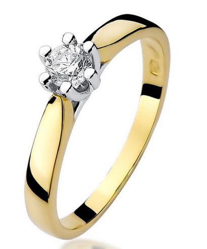 Prsteň Bonore - Zlato 585 - Diamant 0,3 ct