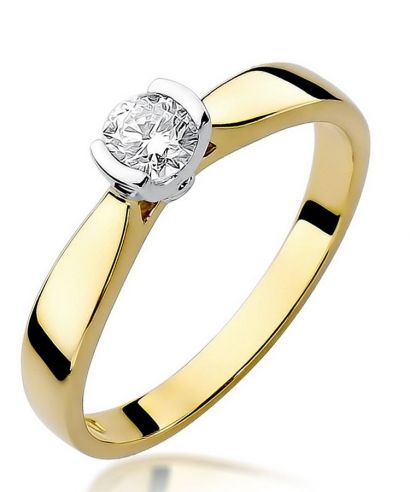 Prsteň Bonore - Zlato 585 - Diamant 0,3 ct