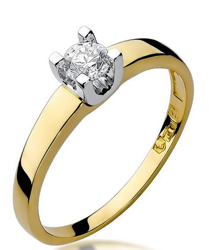 Prsteň Bonore - Zlato 585 - Diamant 0,3 ct