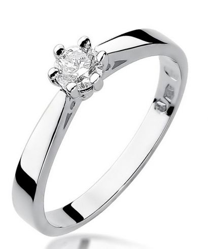 Prsteň Bonore - Biele Zlato 585 - Diamant 0,3 ct