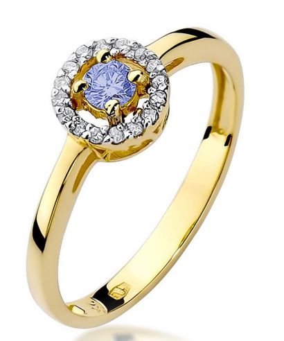 Prsteň Bonore - Zlato 585 - Tanzanit 0,15 ct