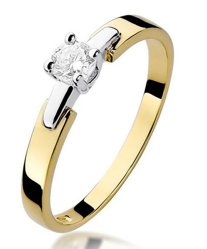 Prsteň Bonore - Zlato 585 - Diamant 0,2 ct