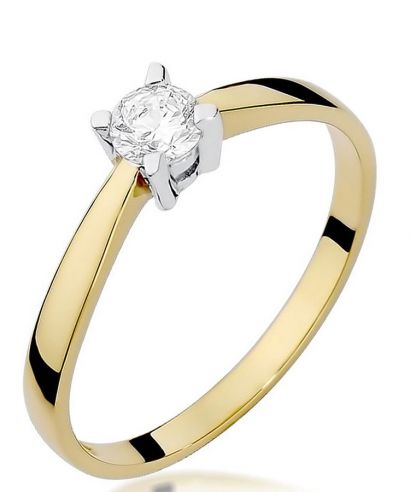 Prsteň Bonore - Zlato 585 - Diamant 0,2 ct