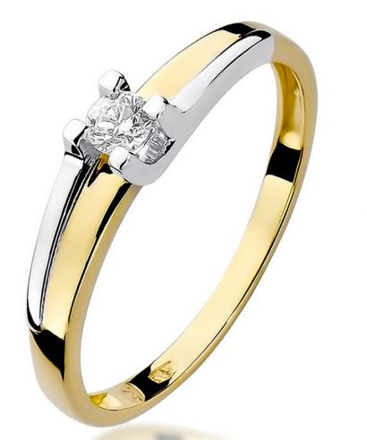 Prsteň Bonore - Zlato 585 - Diamant 0,12 ct
