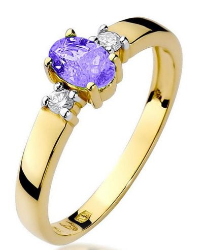 Prsteň Bonore - Zlato 585 - Tanzanit 0,4 ct