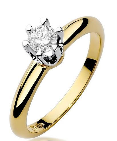 Prsteň Bonore - Zlato 585 - Diamant 0,3 ct