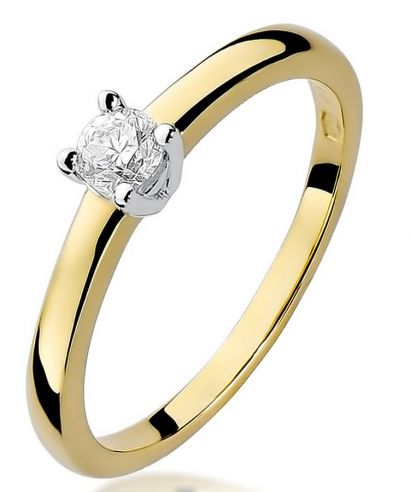 Prsteň Bonore - Zlato 585 - Diamant 0,2 ct
