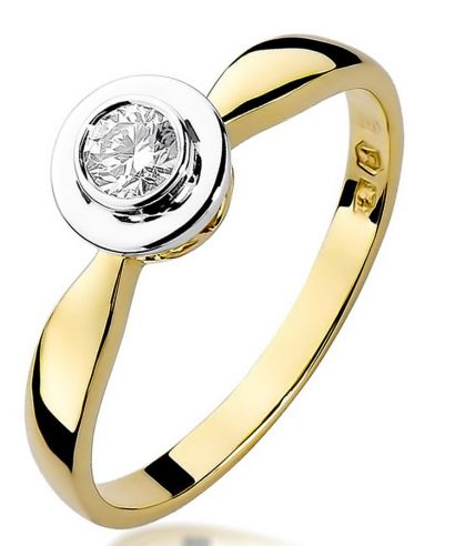 Prsteň Bonore - Zlato 585 - Diamant 0,2 ct