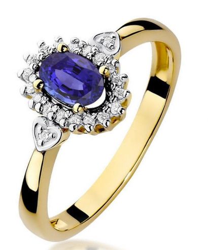 Prsteň Bonore - Zlato 585 - Tanzanit 0,4 ct