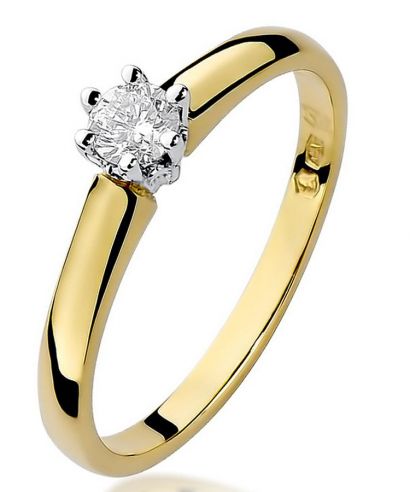 Prsteň Bonore - Zlato 585 - Diamant 0,2 ct