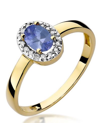 Prsteň Bonore - Zlato 585 - Tanzanit 0,4 ct