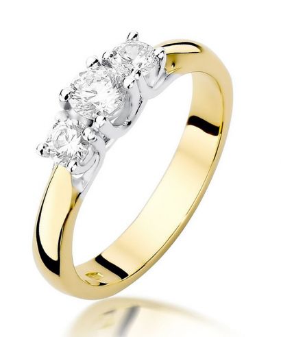 Prsteň Bonore - Zlato 585 - Diamant 0,25 ct