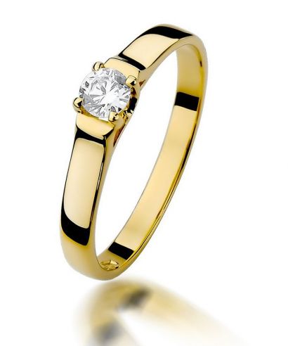 Prsteň Bonore - Zlato 585 - Diamant 0,18 ct