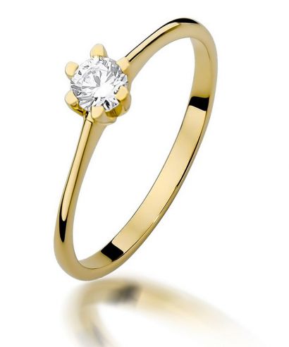 Prsteň Bonore - Zlato 585 - Diamant 0,23 ct