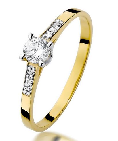 Prsteň Bonore - Zlato 585 - Diamant 0,15 ct
