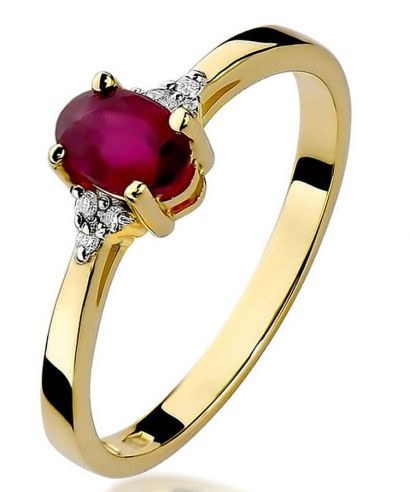 Prsteň Bonore - Zlato 585 - Rubín 0,6 ct
