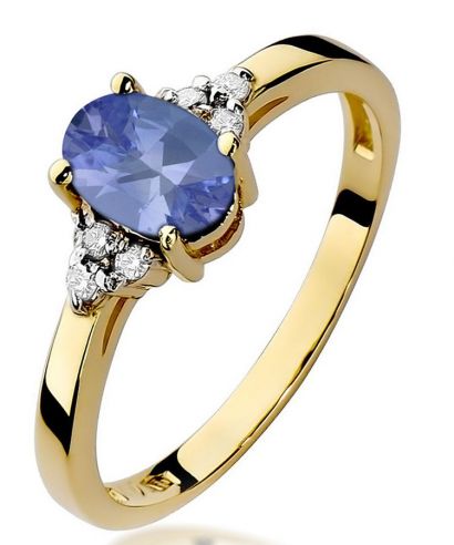 Prsteň Bonore - Zlato 585 - Tanzanit 0,7 ct