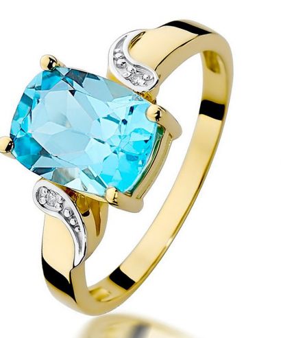 Prsteň Bonore - Zlato 585 - Topaz 2,4 ct