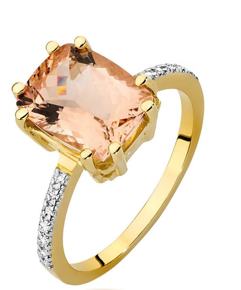 Prsteň Bonore - Zlato 585 - Morganit 2,8 ct