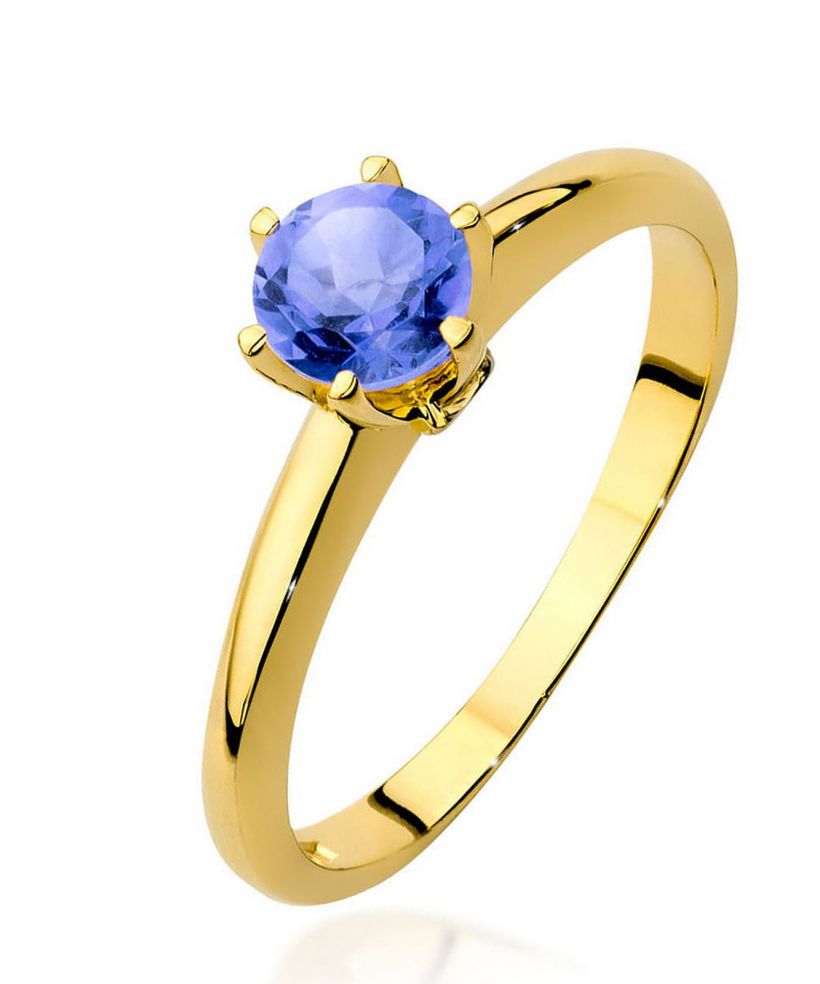 Prsteň Bonore - Zlato 585 - Tanzanit 0,5 ct