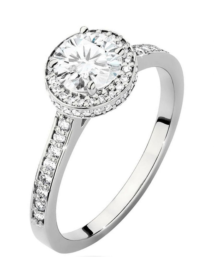 Prsteň Bonore - Biele Zlato 585 - Diamant 0,7 ct