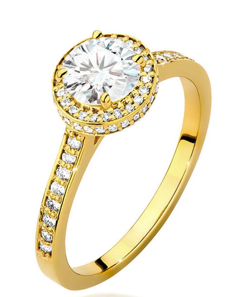 Prsteň Bonore - Zlato 585 - Diamant 0,7 ct