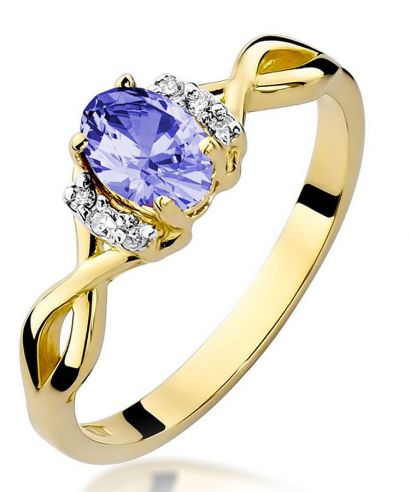 Prsteň Bonore - Zlato 585 - Tanzanit 0,4 ct