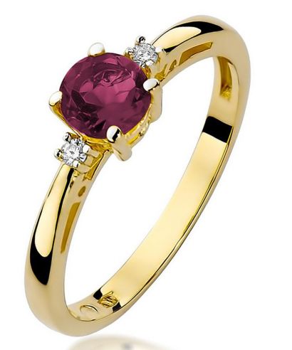 Prsteň Bonore - Zlato 585 - Rubín 0,6 ct