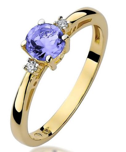 Prsteň Bonore - Zlato 585 - Tanzanit 0,5 ct