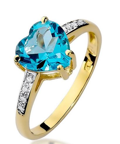 Prsteň Bonore - Zlato 585 - Topaz 1,2 ct